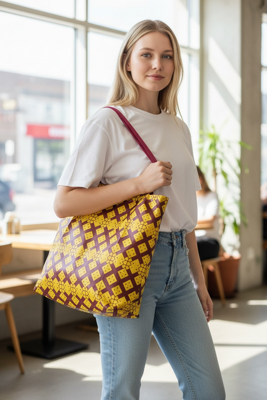 Tote Bag Sacré-Cœur - Collection Dakar Urban